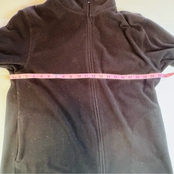 LogoAthletic by Reebok Black Full-Zip Fleece Jacket – XX-Large - Picture 8 of 13